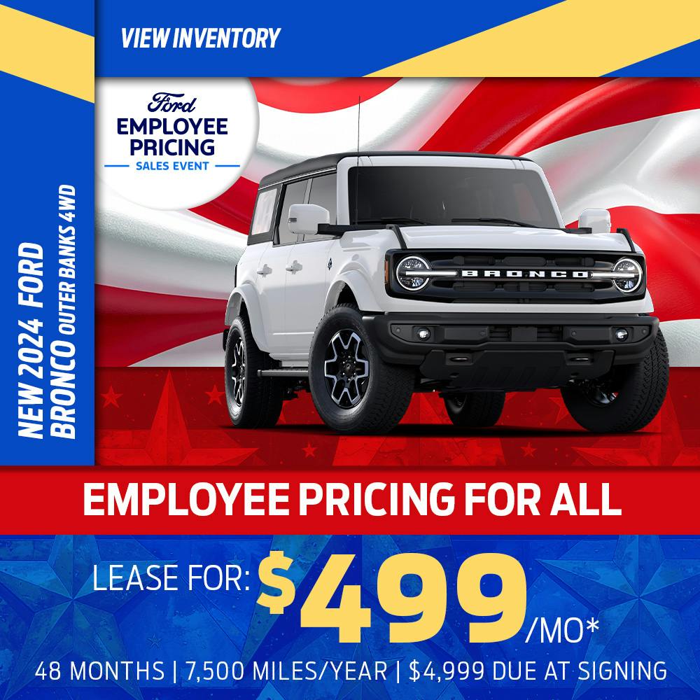 New 2024 Ford Bronco Outer Banks 4WD