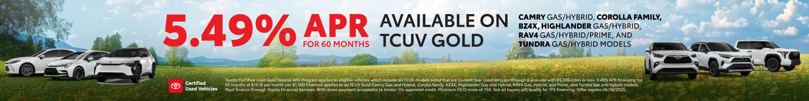 5.49% APR on CPO for 60 mo | Priority Toyota Springfield