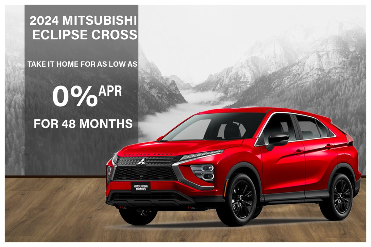 2024 Mitsubishi Eclipse Cross APR Offer | Diehl Mitsubishi