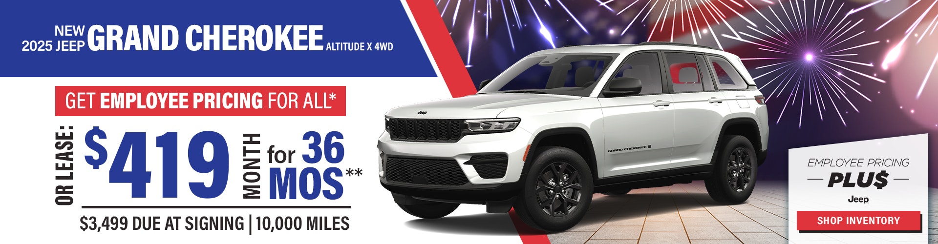 New 2025 Jeep Grand Cherokee Altitude X 4WD