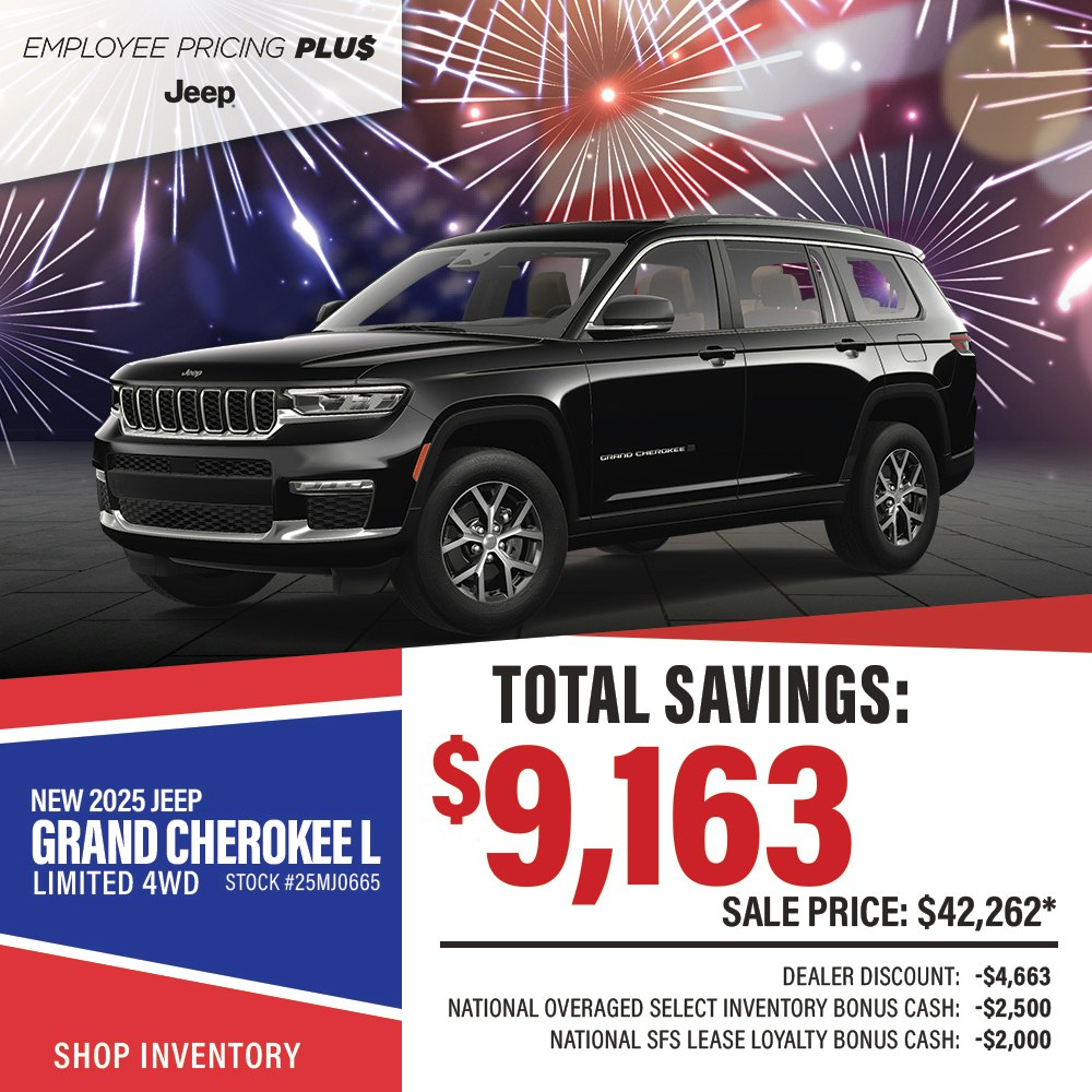 New 2025 Jeep Grand Cherokee L Limited 4WD