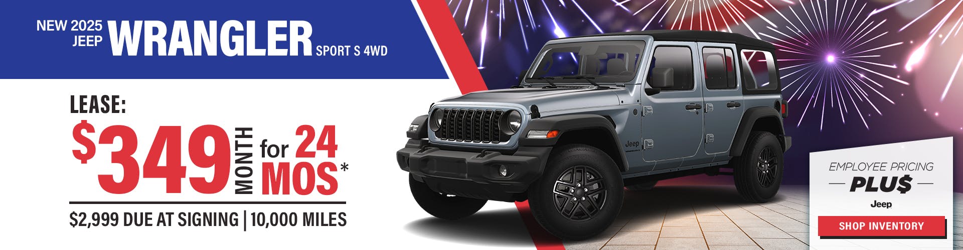 New 2025 Jeep Wrangler Sport S 4WD