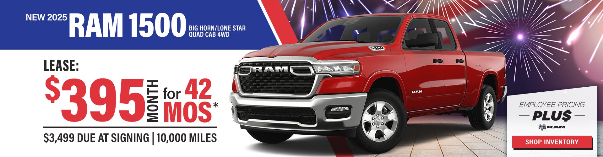 New 2025 Ram 1500 Big Horn/Lone Star Quad Cab 4WD