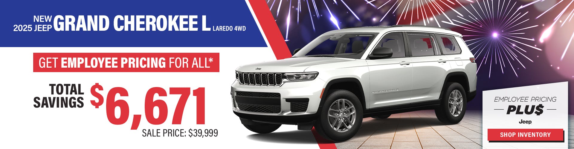 New 2025 Jeep Grand Cherokee L Laredo 4WD