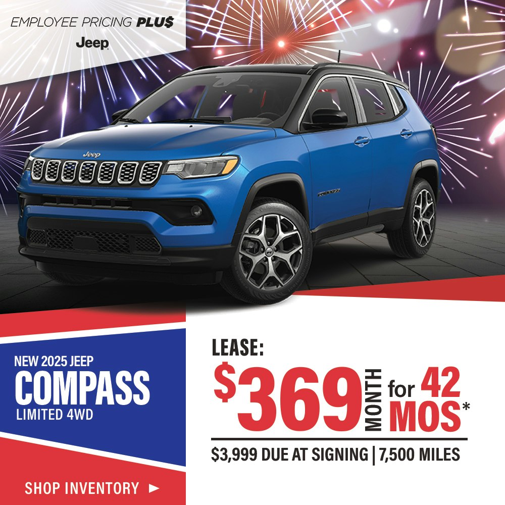 New 2025 Jeep Compass Limited 4WD