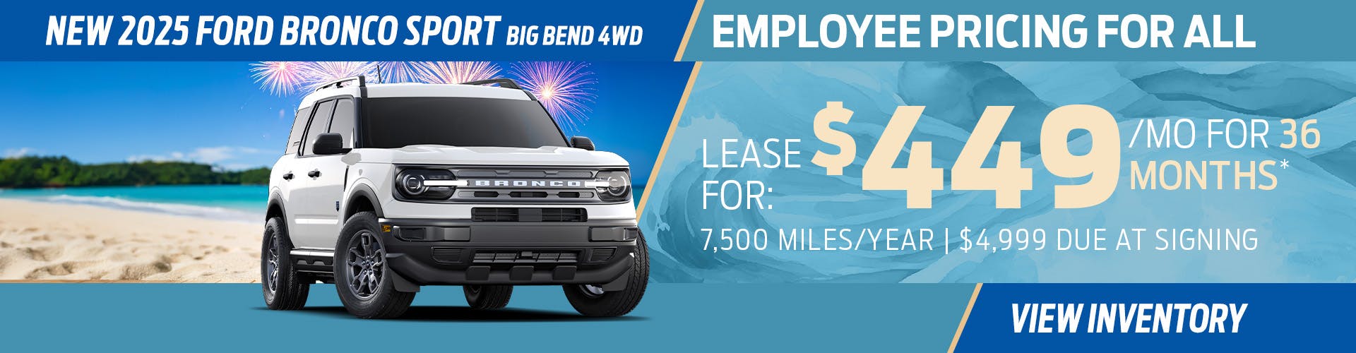 New 2025 Ford Bronco Sport Big Bend 4WD