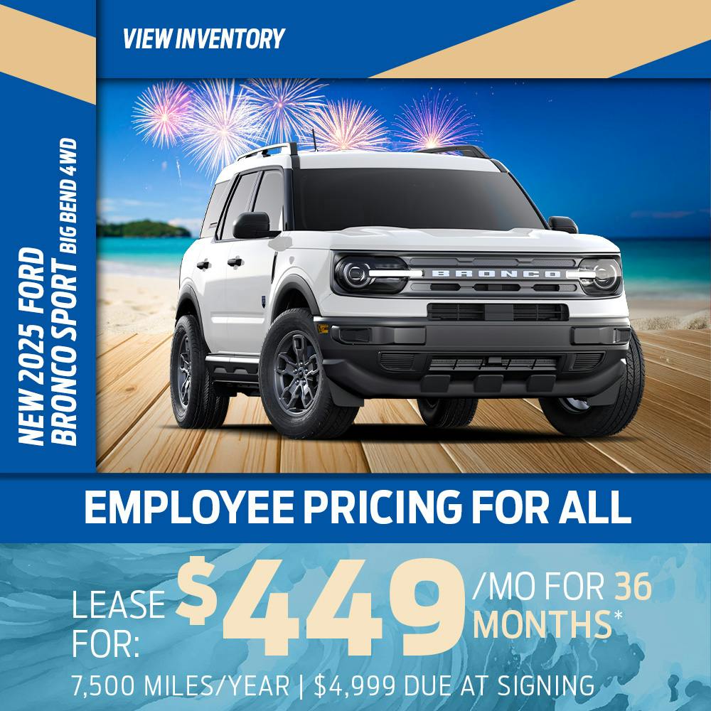 New 2025 Ford Bronco Sport Big Bend 4WD
