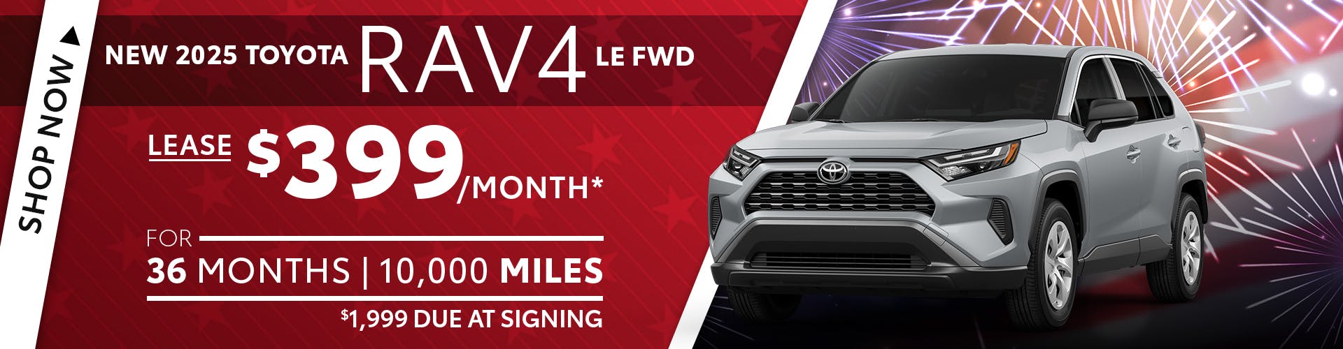 New 2025 Toyota RAV4 LE FWD