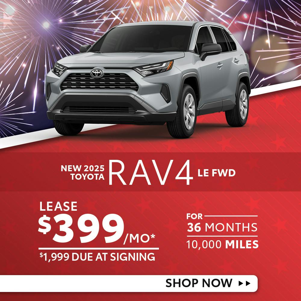 New 2025 Toyota RAV4 LE FWD