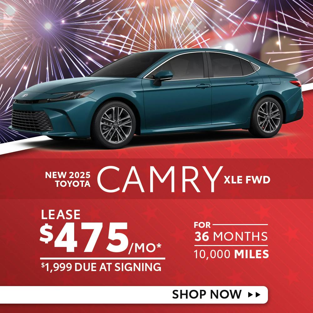 New 2025 Toyota Camry XLE FWD
