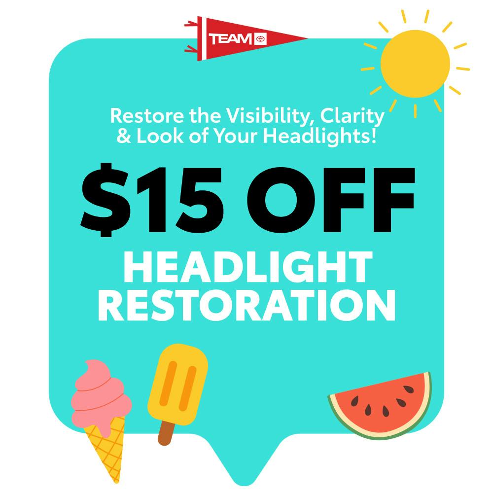Headlight Restoration | Team Toyota of Princeton