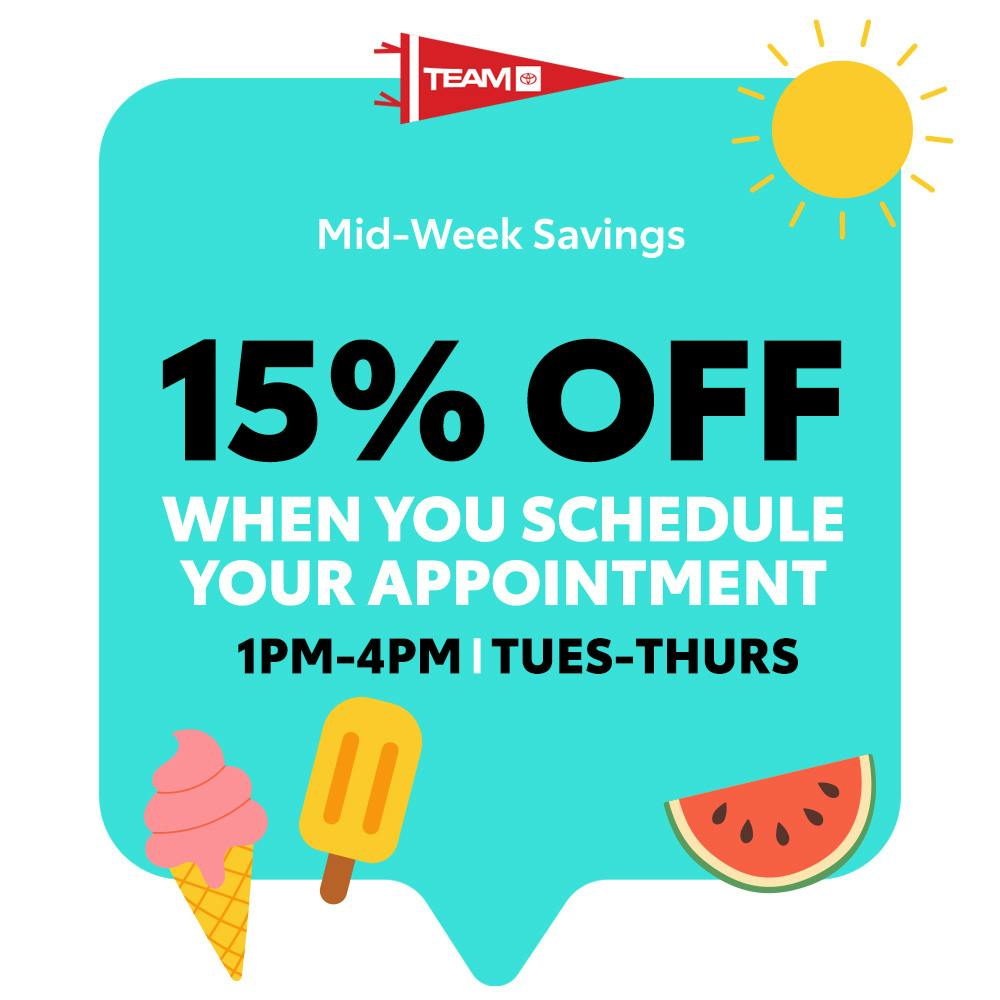 Mid-Week Savings | Team Toyota of Princeton