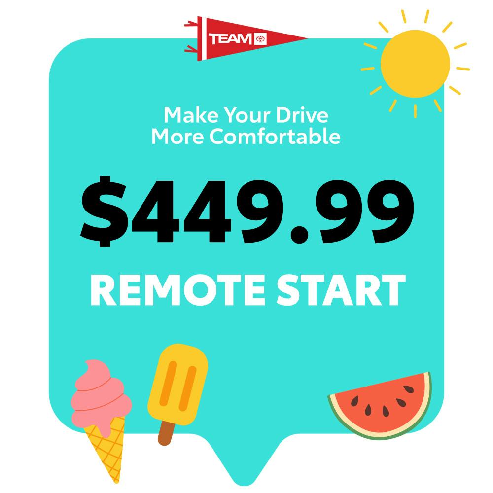 Remote Start | Team Toyota of Princeton
