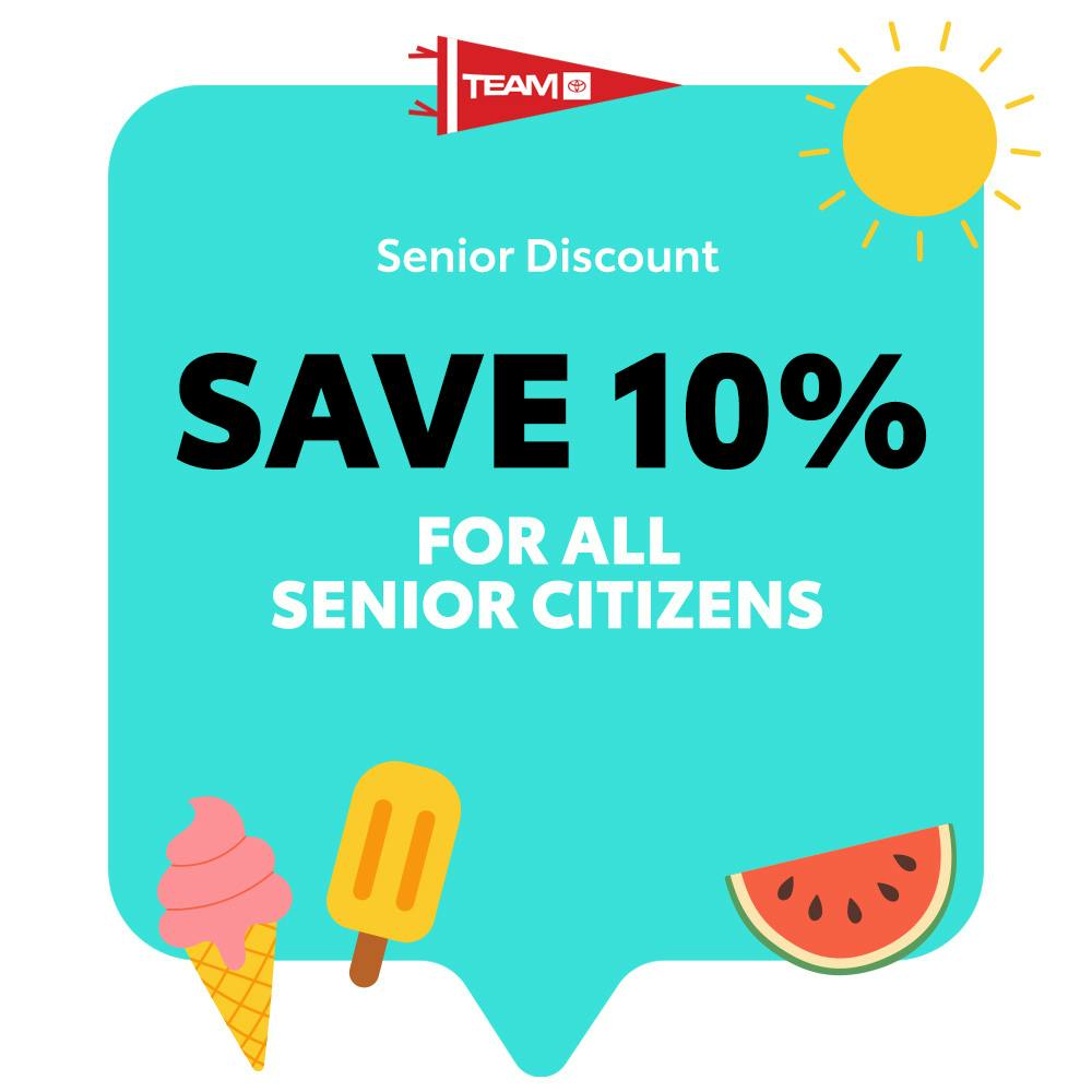 Senior Discount | Team Toyota of Princeton