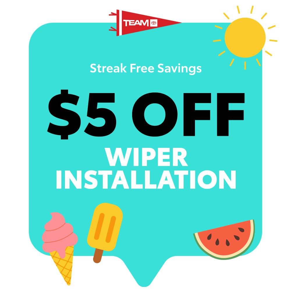 Wiper Special | Team Toyota of Princeton