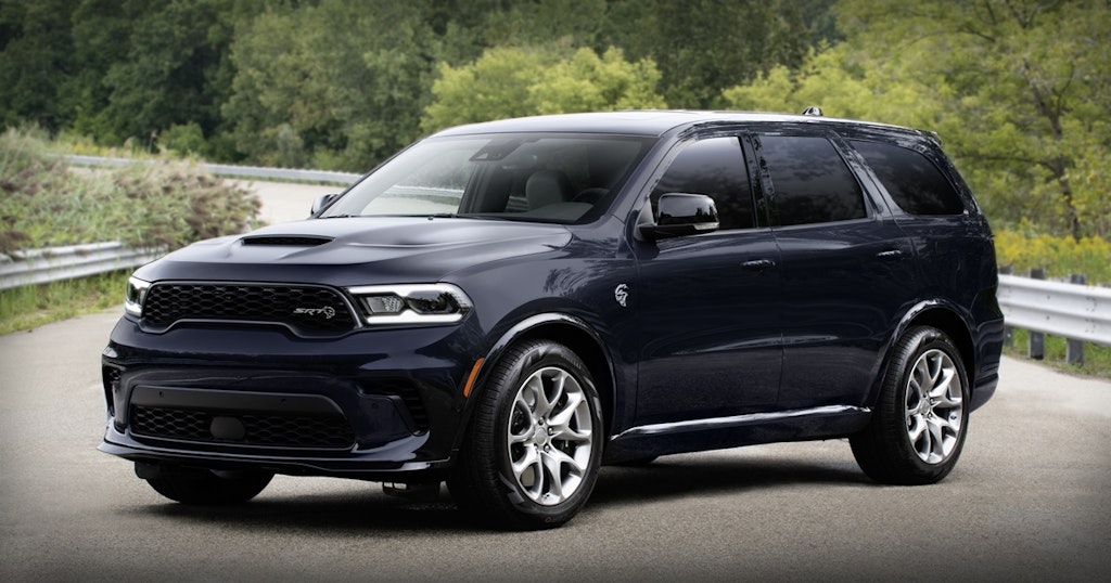 Black 2025 Dodge Durango SRT