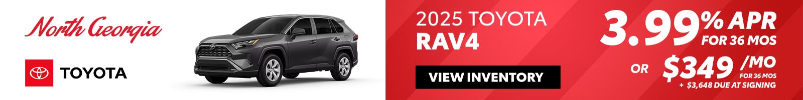 Toyota RAV4 Special Offer