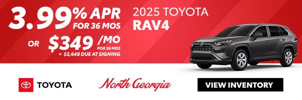 Toyota RAV4 Special Offer | North Georgia Toyota