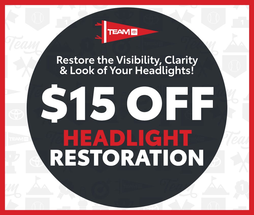 Headlight Restoration | Team Toyota of Princeton