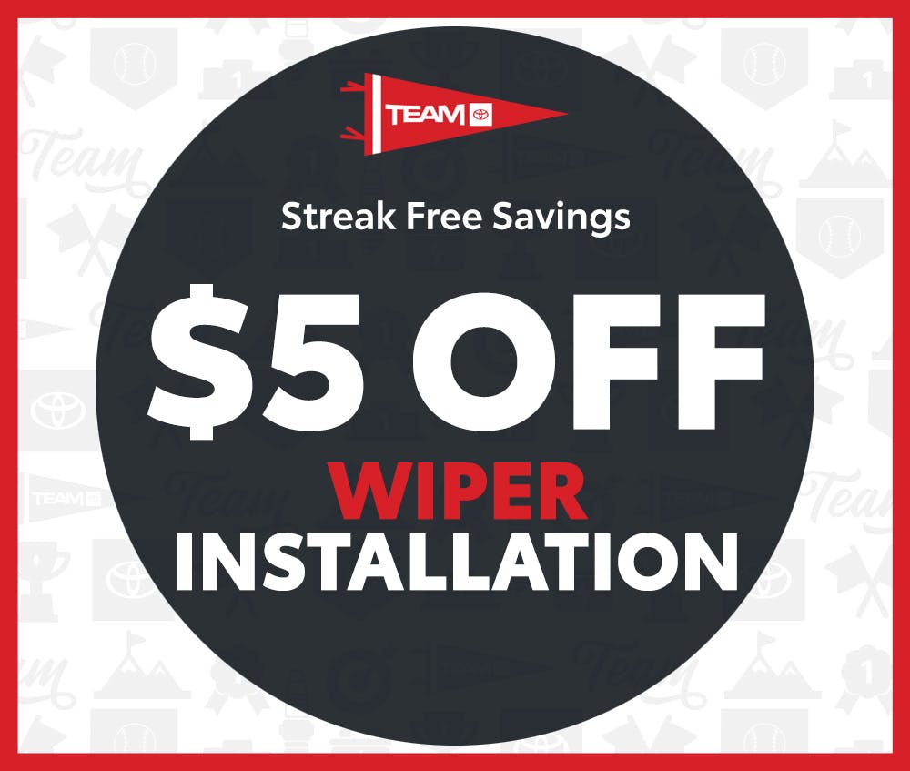 Wiper Special | Team Toyota of Princeton