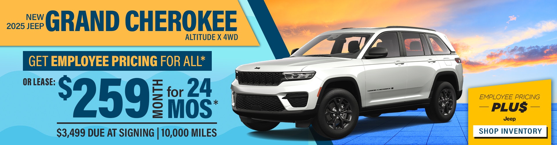New 2025 Jeep Grand Cherokee Altitude X 4WD