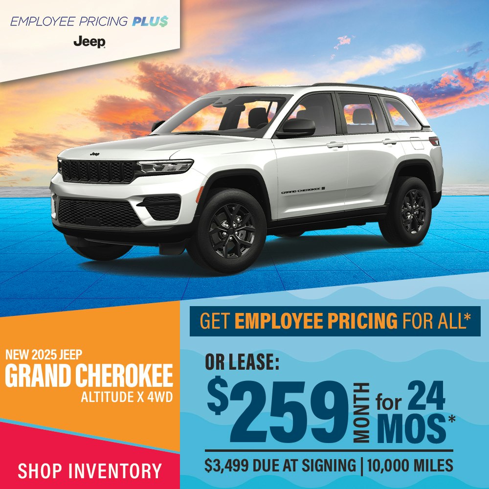 New 2025 Jeep Grand Cherokee Altitude X 4WD
