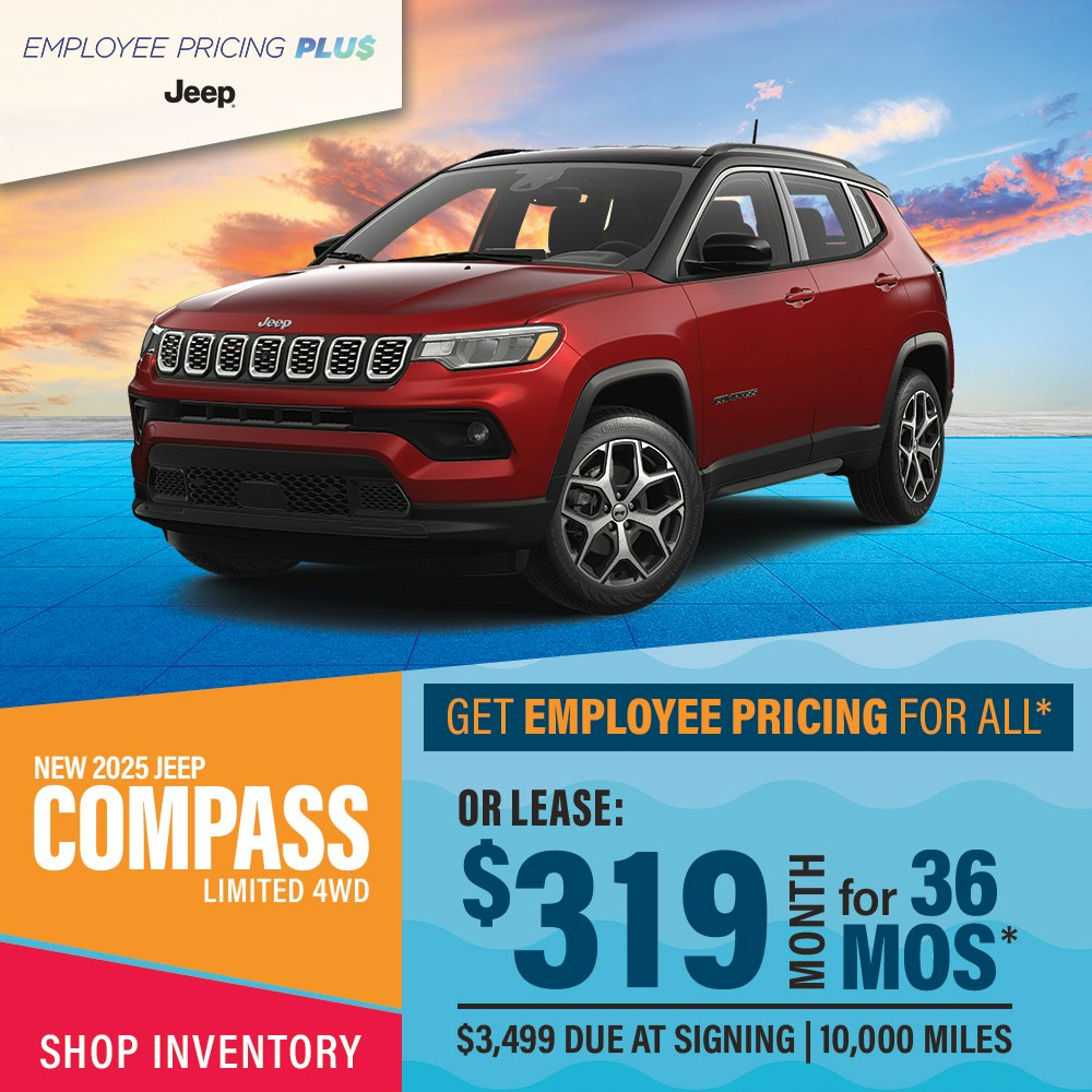 New 2025 Jeep Compass Limited 4WD