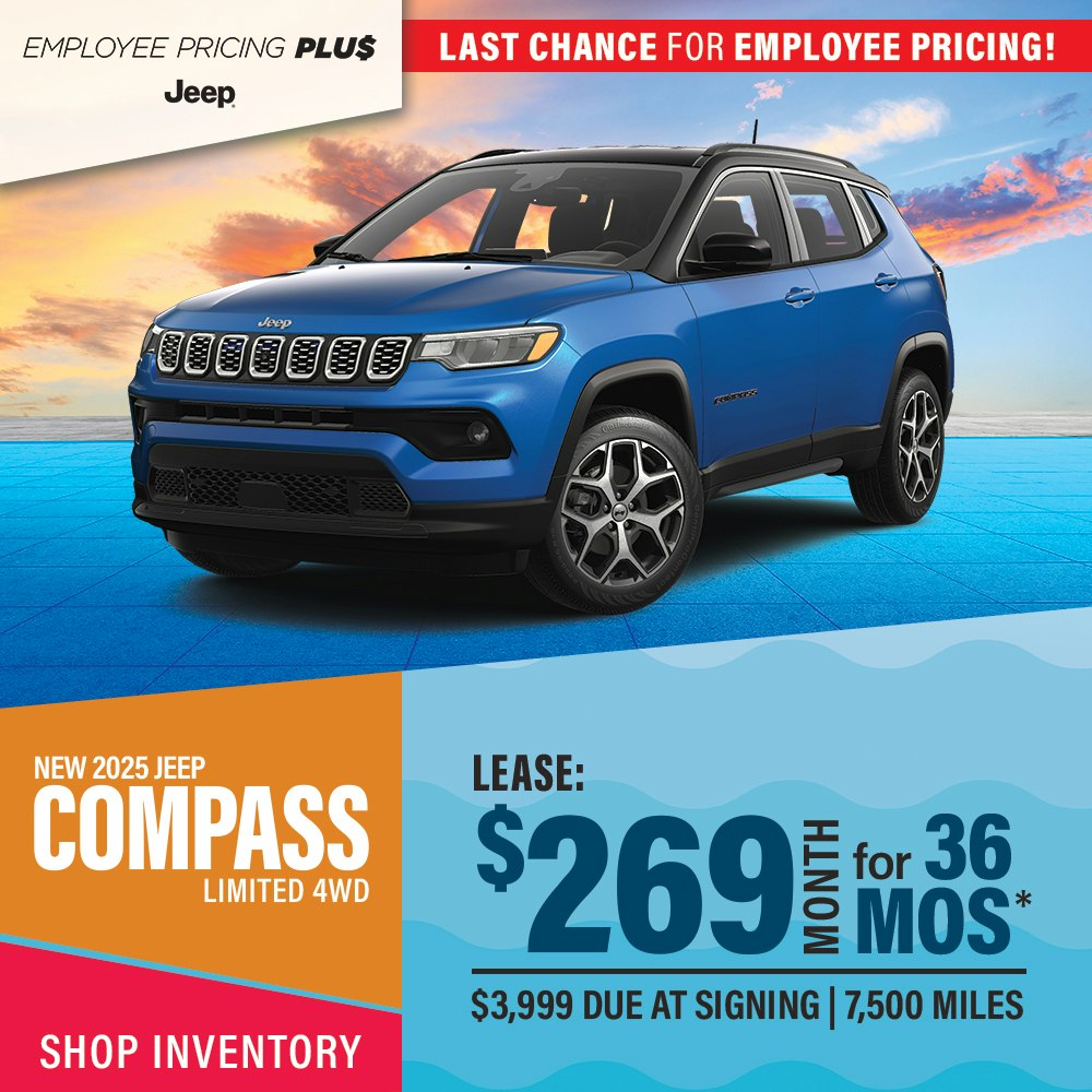 New 2025 Jeep Compass Limited 4WD