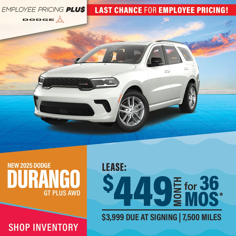 New 2025 Dodge Durango GT Plus AWD