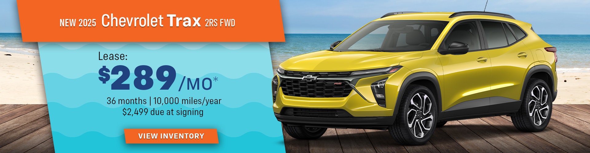 New 2025 Chevrolet Trax 2RS FWD