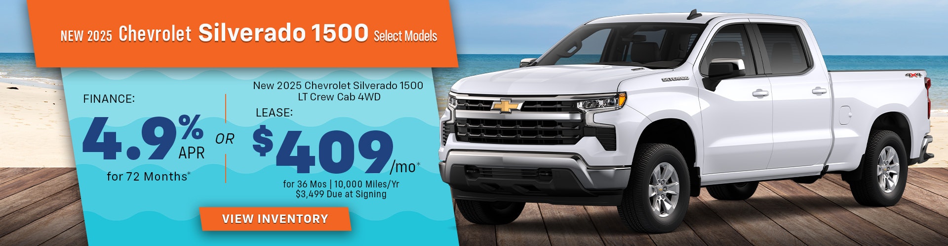 Select New 2025 Chevrolet Silverado 1500 Models