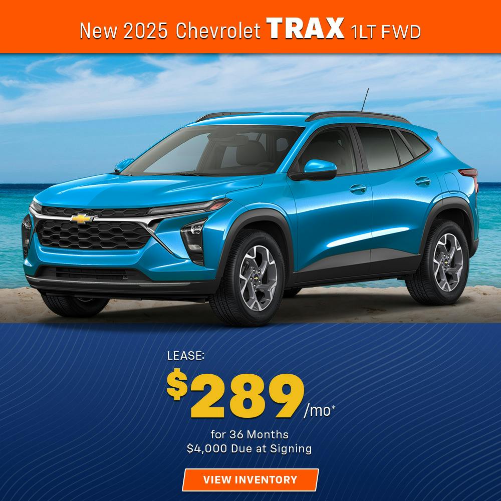 New 2025 Chevrolet Trax 1LT FWD | Diehl Chevrolet of Hermitage