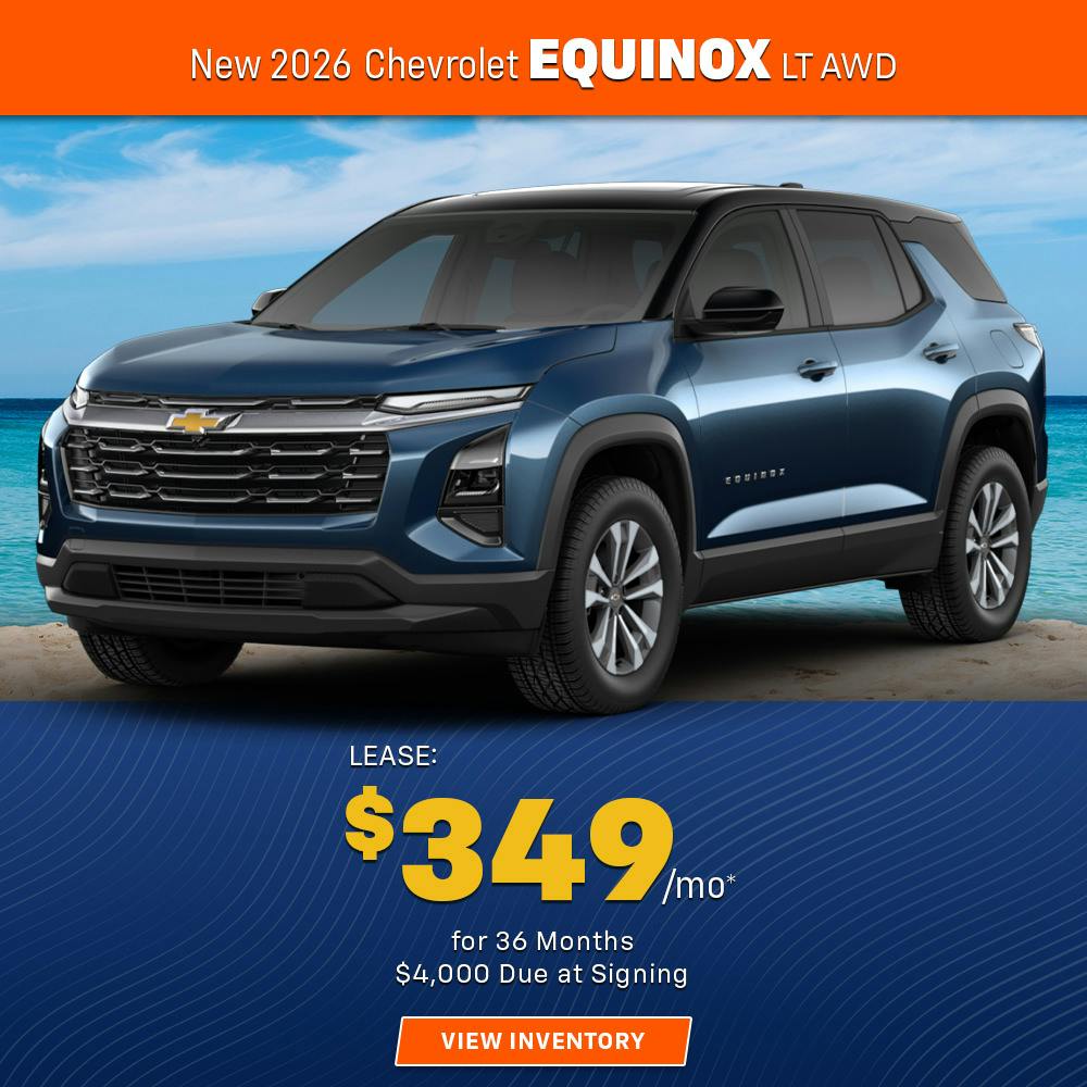 New 2026 Chevrolet Equinox LT AWD | Diehl Chevrolet of Hermitage