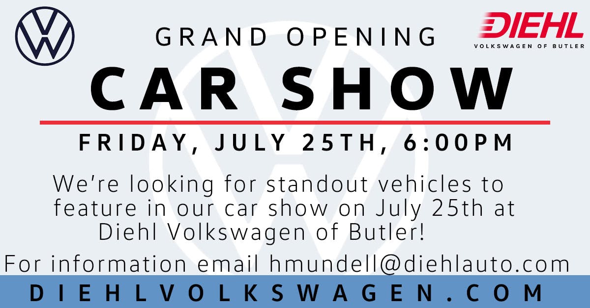 Diehl VW's July 25th Grand Opening Car Show