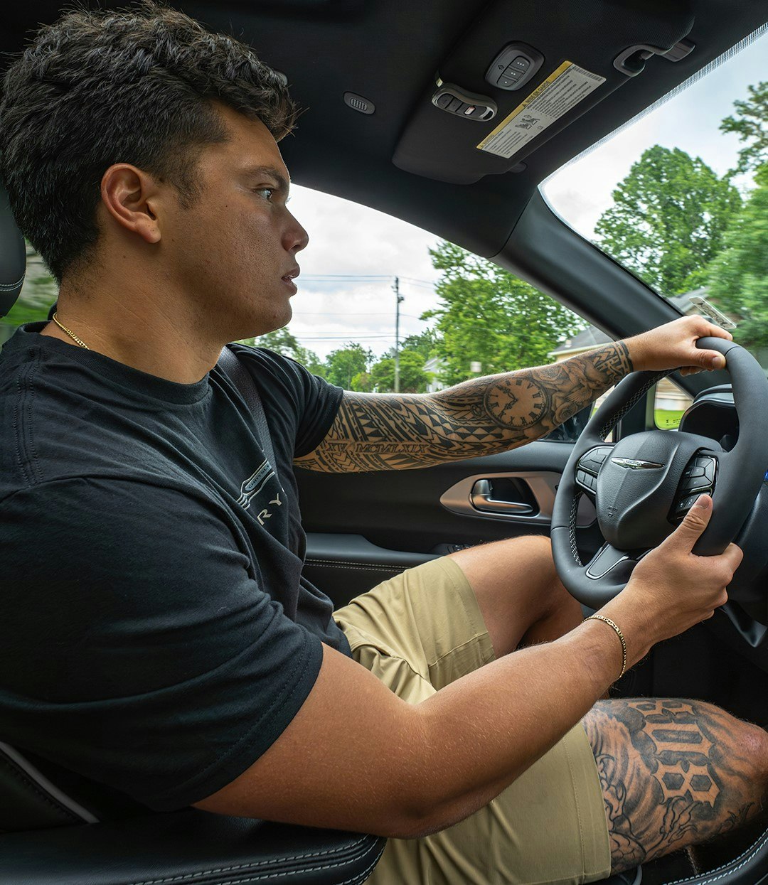Dillon_Gabriel_Chrysler NFL Rookie Dillon Gabriel Joins Forces With Chrysler Pacifica
