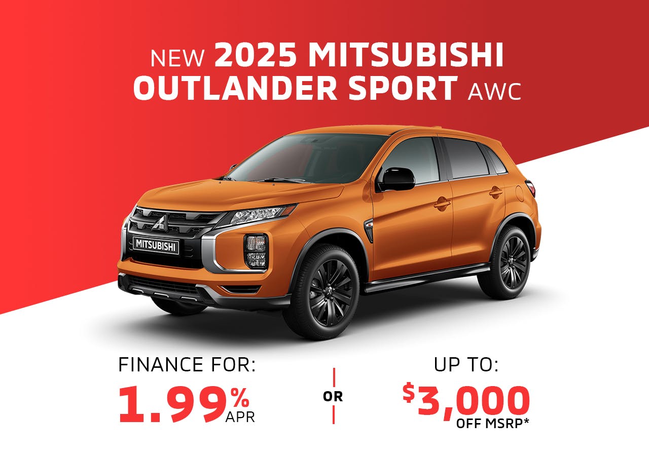 New 2025 Mitsubishi Outlander Sport AWC | South Park Mitsubishi