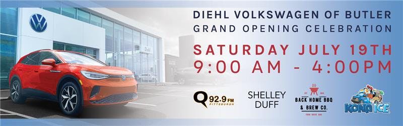 Diehl Volkswagen Set for July 19th Grand Opening Celebration
