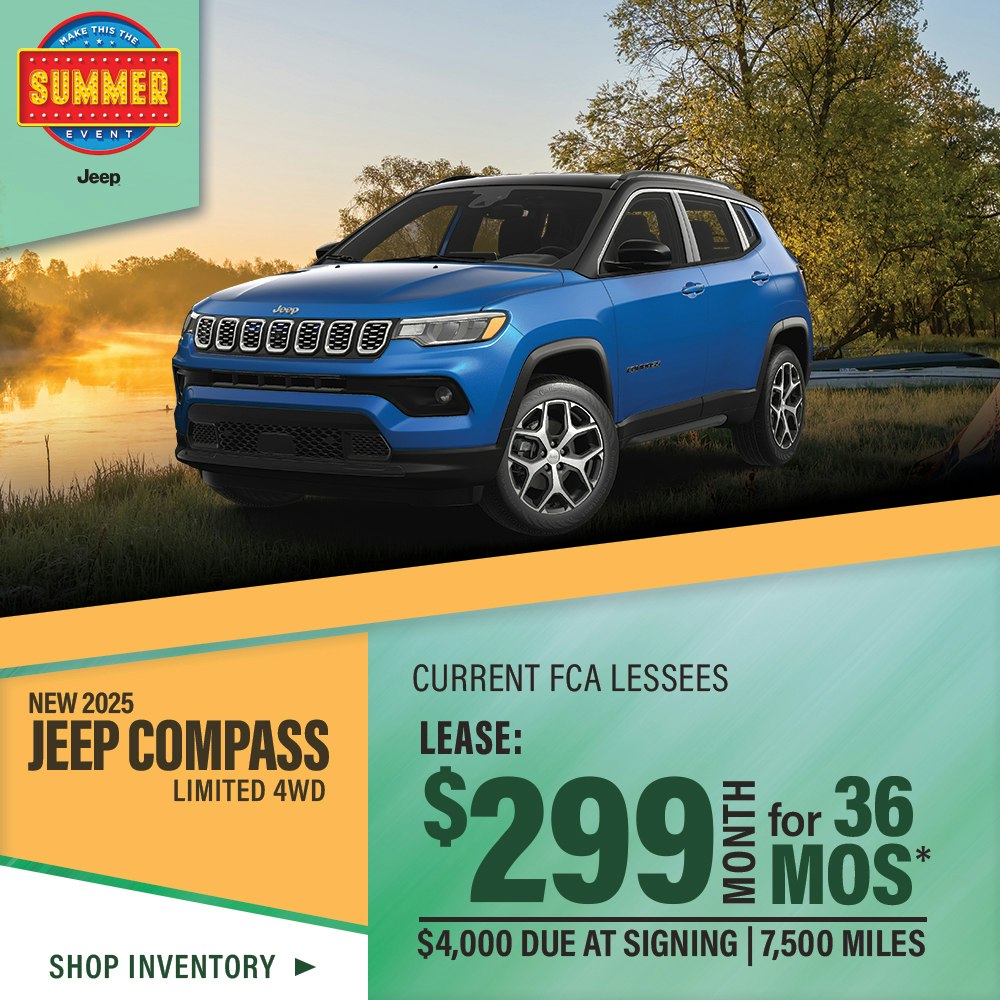 New 2025 Jeep Compass Limited 4WD | Diehl of Grove City