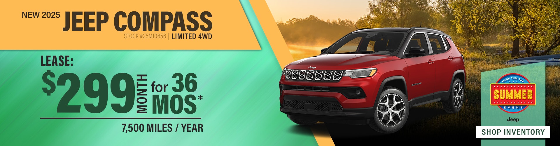 New 2025 Jeep Compass Limited 4WD