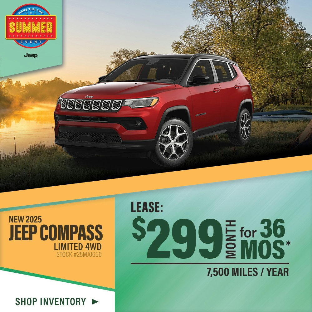 New 2025 Jeep Compass Limited 4WD
