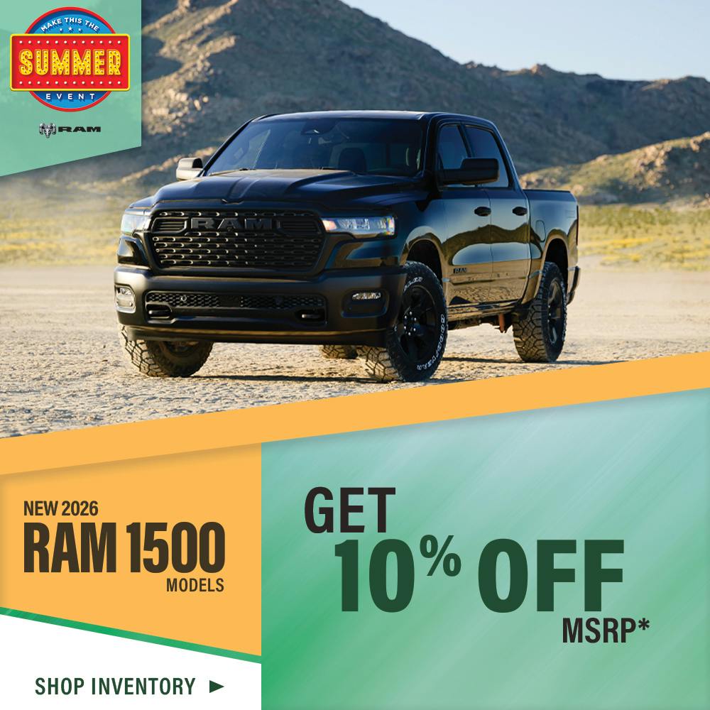 New 2026 RAM 1500 Models