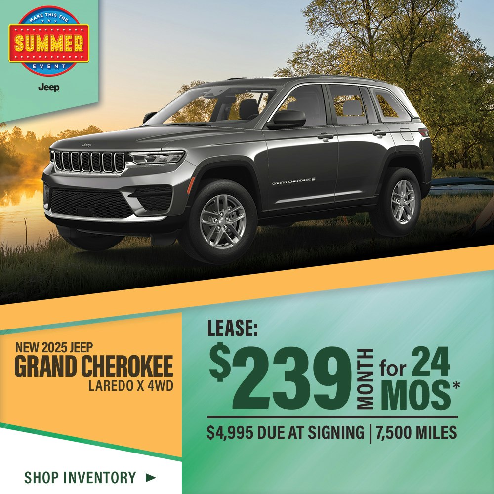 New 2025 Jeep Grand Cherokee Laredo X 4WD