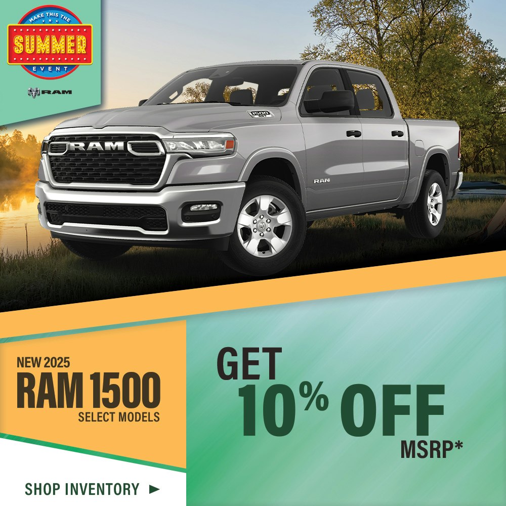 New 2025 RAM 1500 Select Models
