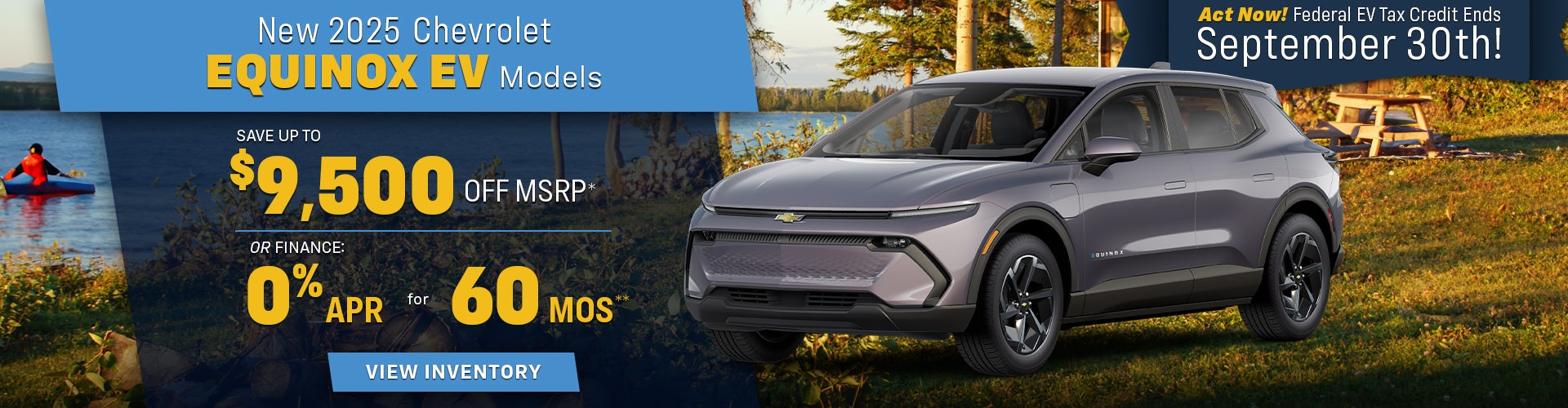New 2025 Chevrolet Equinox EV Models