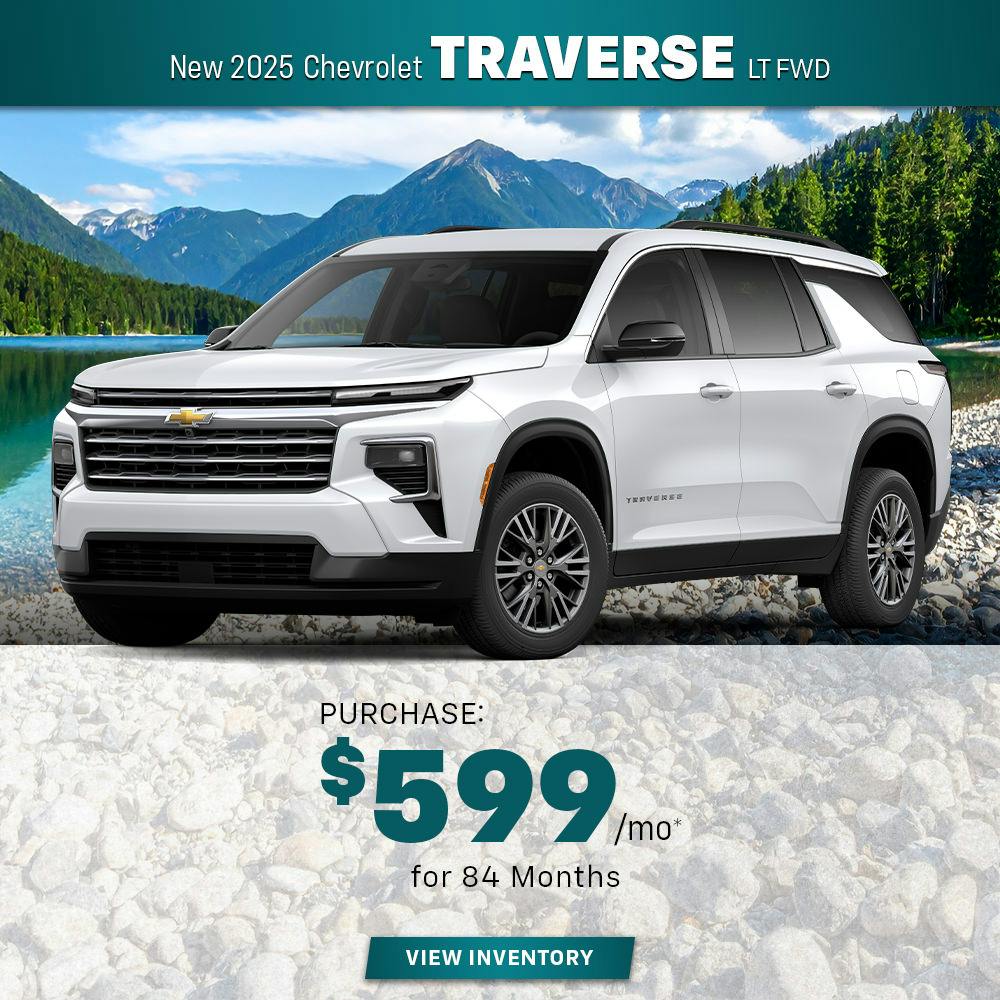 New 2025 Chevrolet Traverse LT FWD | Diehl Chevrolet of Hermitage