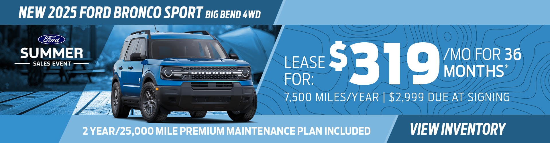 New 2025 Ford Bronco Sport Big Bend 4WD