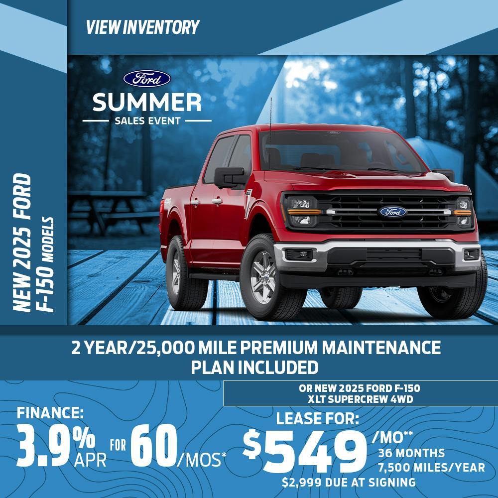 New 2025 Ford F-150 Models OR New 2025 Ford F-150 XLT SuperCrew 4WD