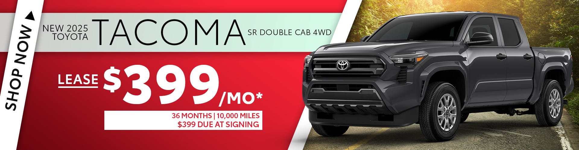 New 2025 Toyota Tacoma SR Double Cab 4WD