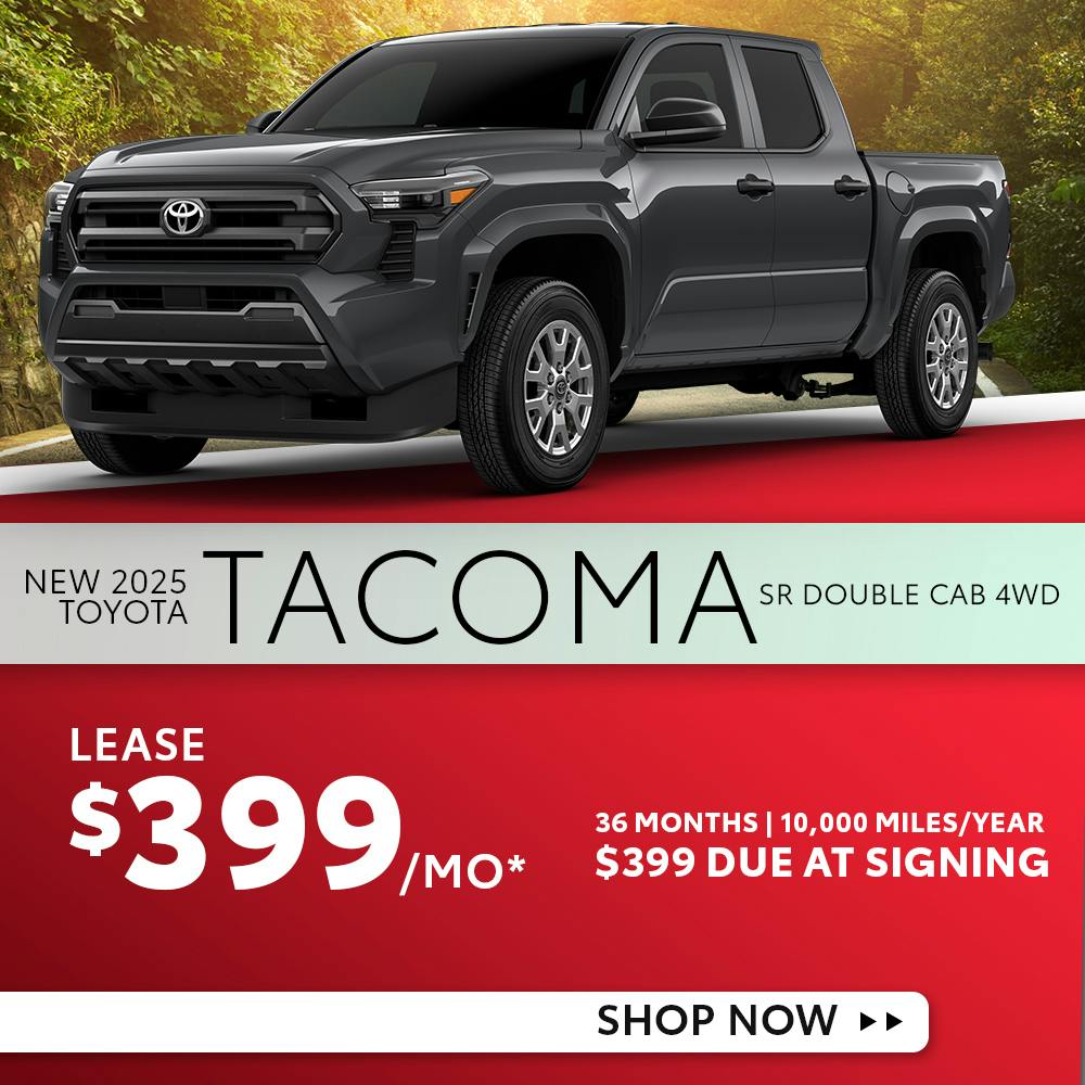 New 2025 Toyota Tacoma SR Double Cab 4WD