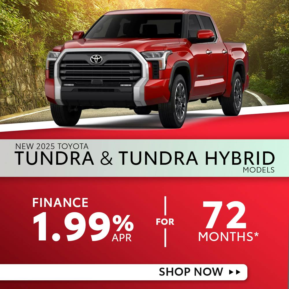 New 2025 Toyota Tundra and Tundra Hybrid Models